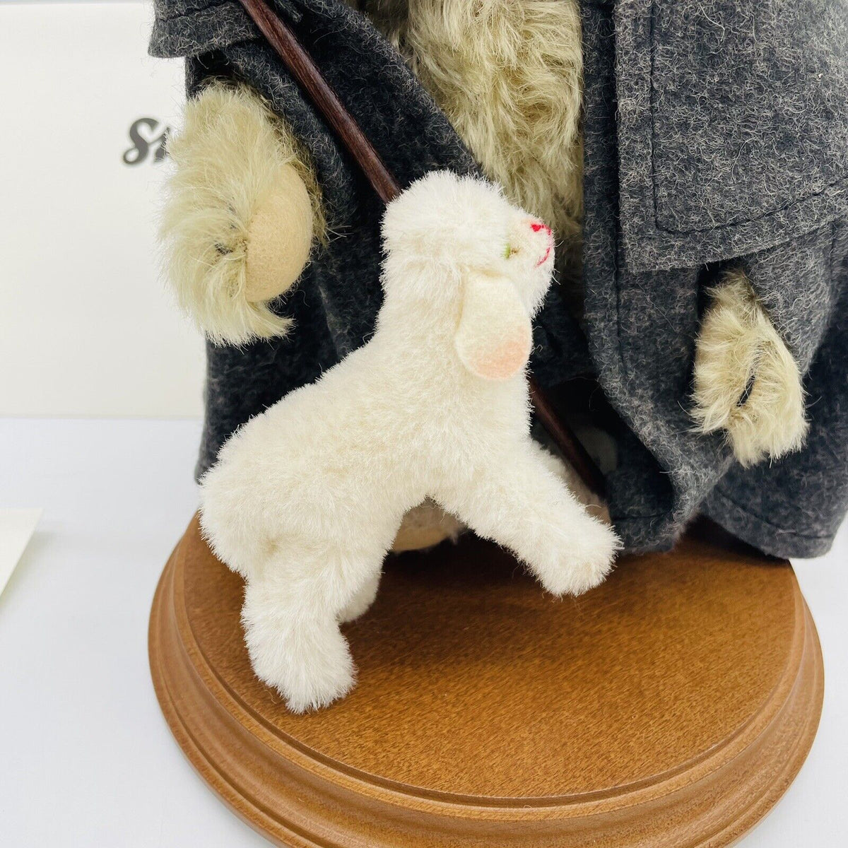 Steiff Räuchermännchen Schäfer mit Lamm 037153 24cm / 9cm 2008
