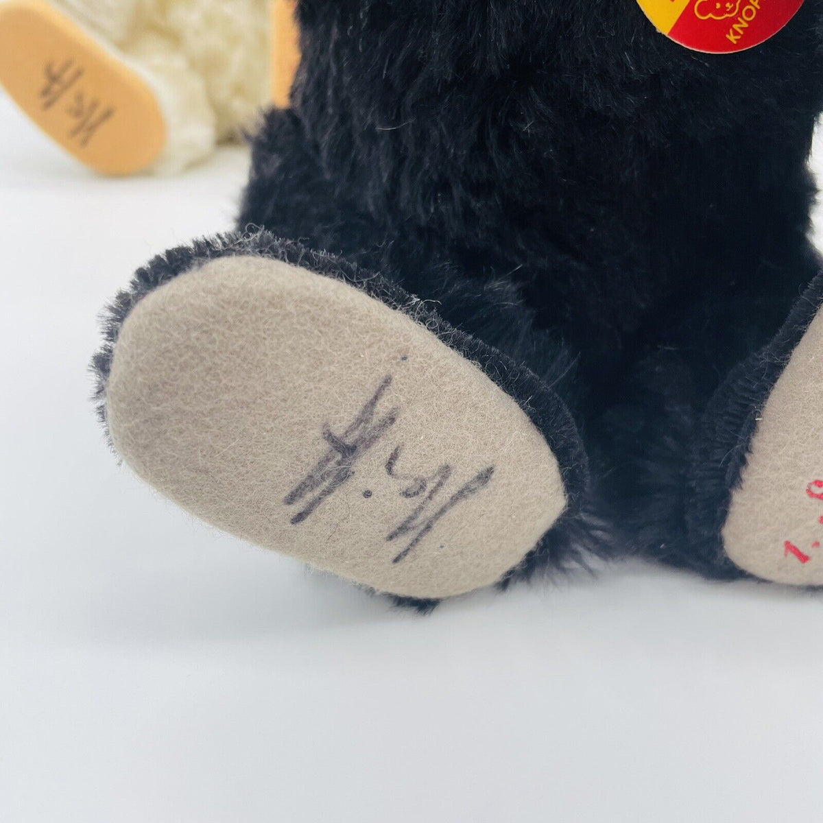 Sparset Steiff Blackey 655333 und Whitey 655340 limitiert 3000 29cm Mohair