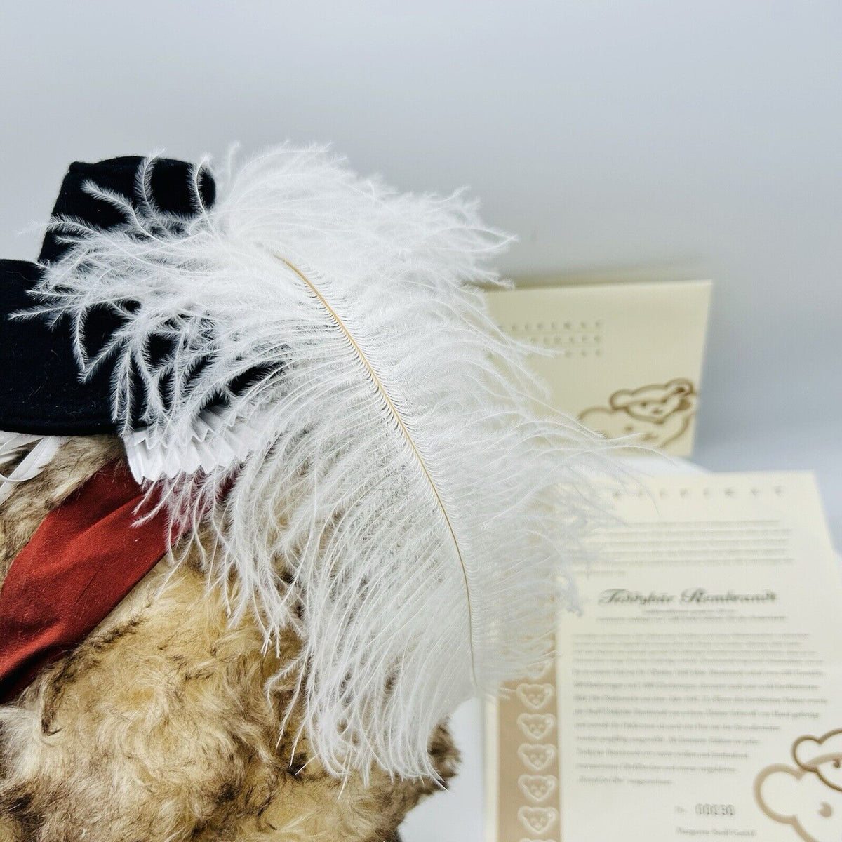 Nr. 30! Steiff 657610 Teddybär Rembrandt limitiert 1500 aus 2006 30 cm Mohair
