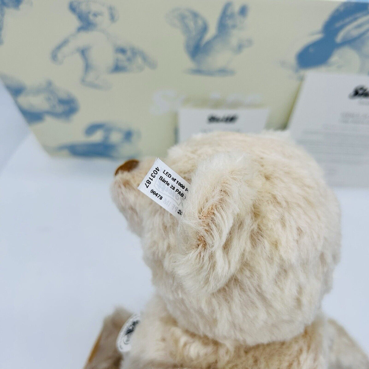 Steiff 403187 Teddybär Bärle 28 PAB 1905 Replica limitiert 1000 40 cm Mohair