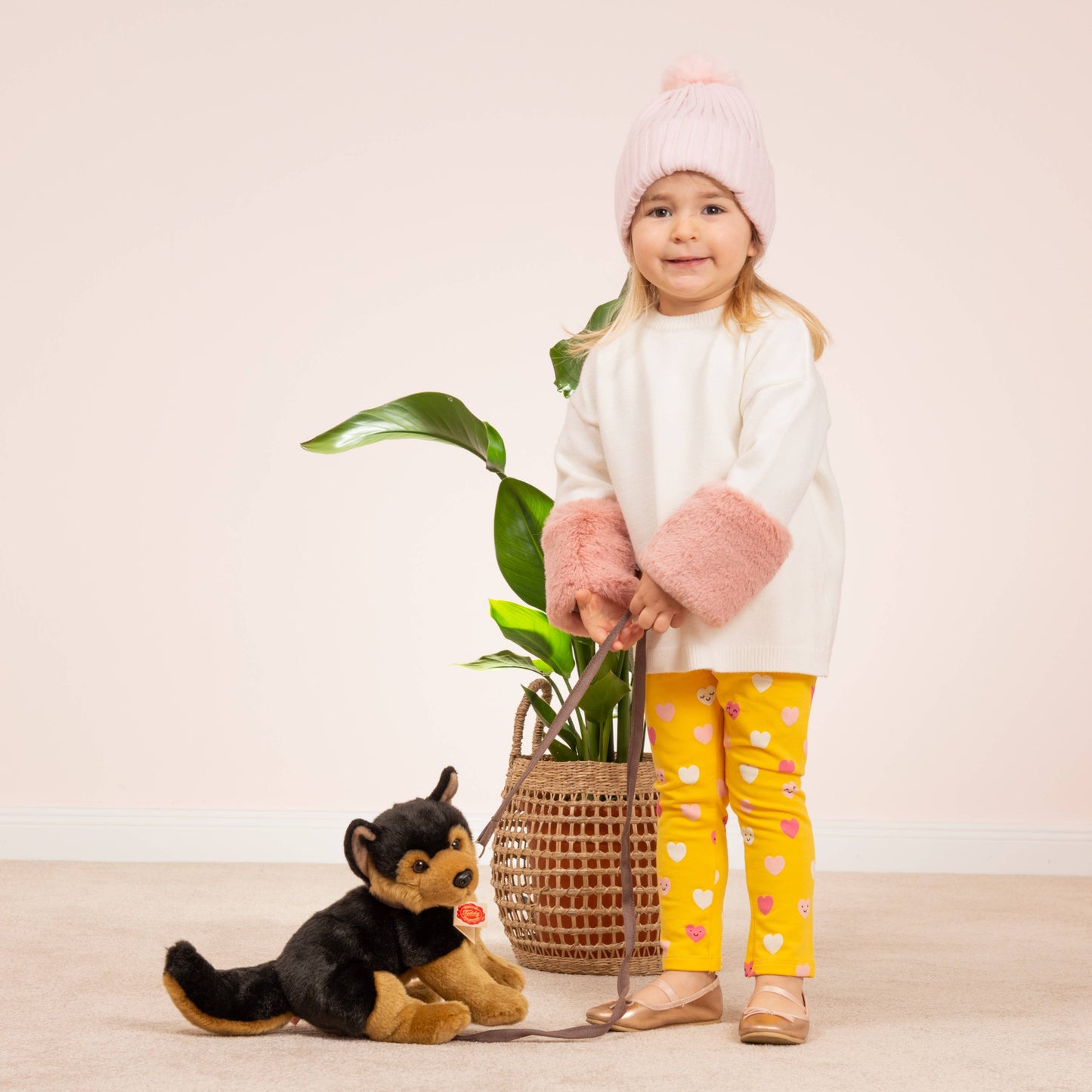 Schäferhund Welpe sitzend 30 cm - Plüschtier - Stofftier