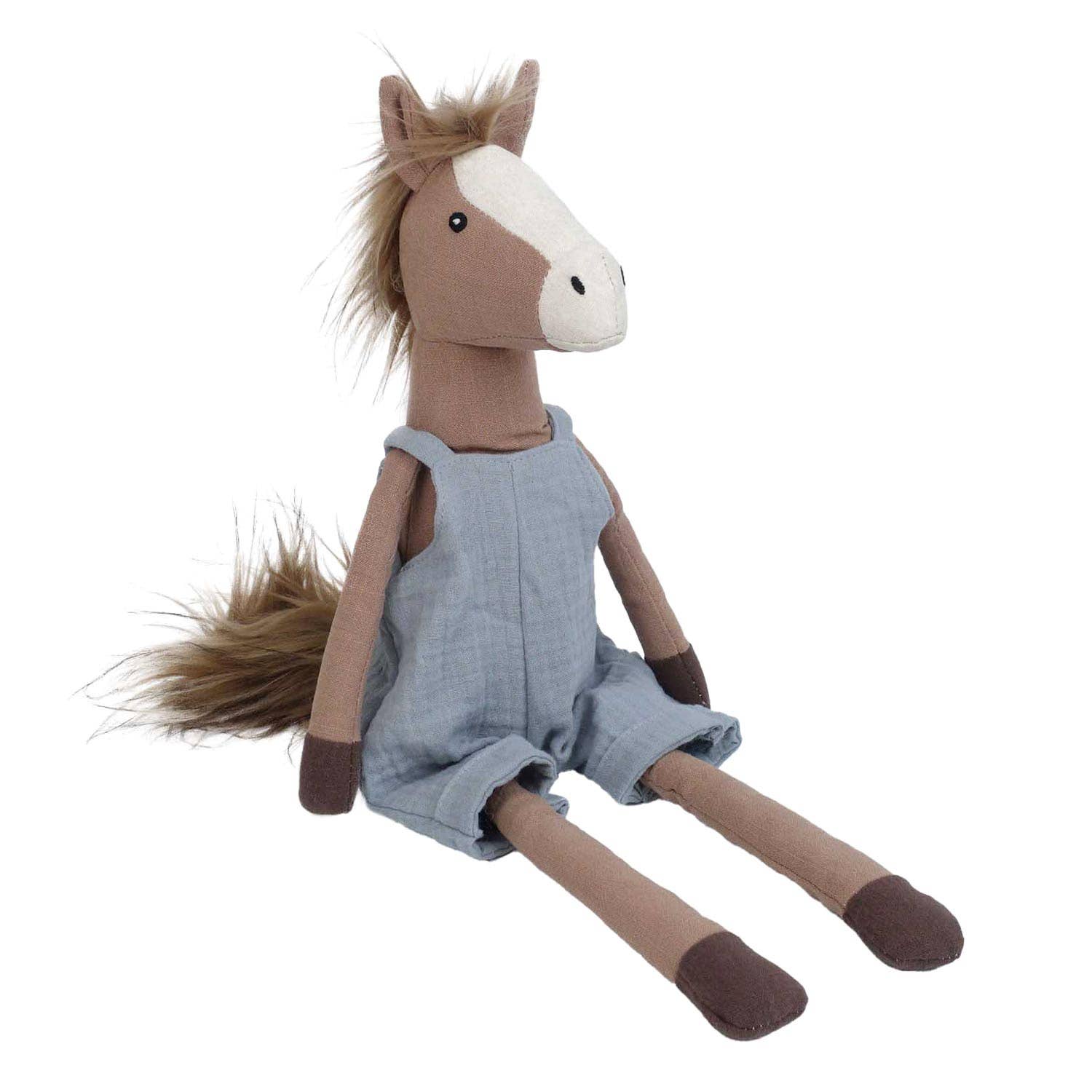 Mea-Living Stoffpuppe Pferd Paul 43 cm 