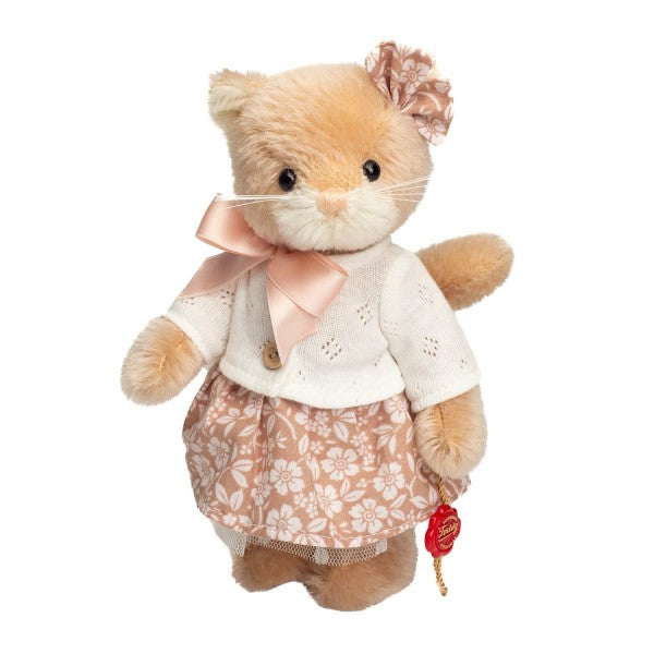 Hermann Teddy Katze Fine 21 cm