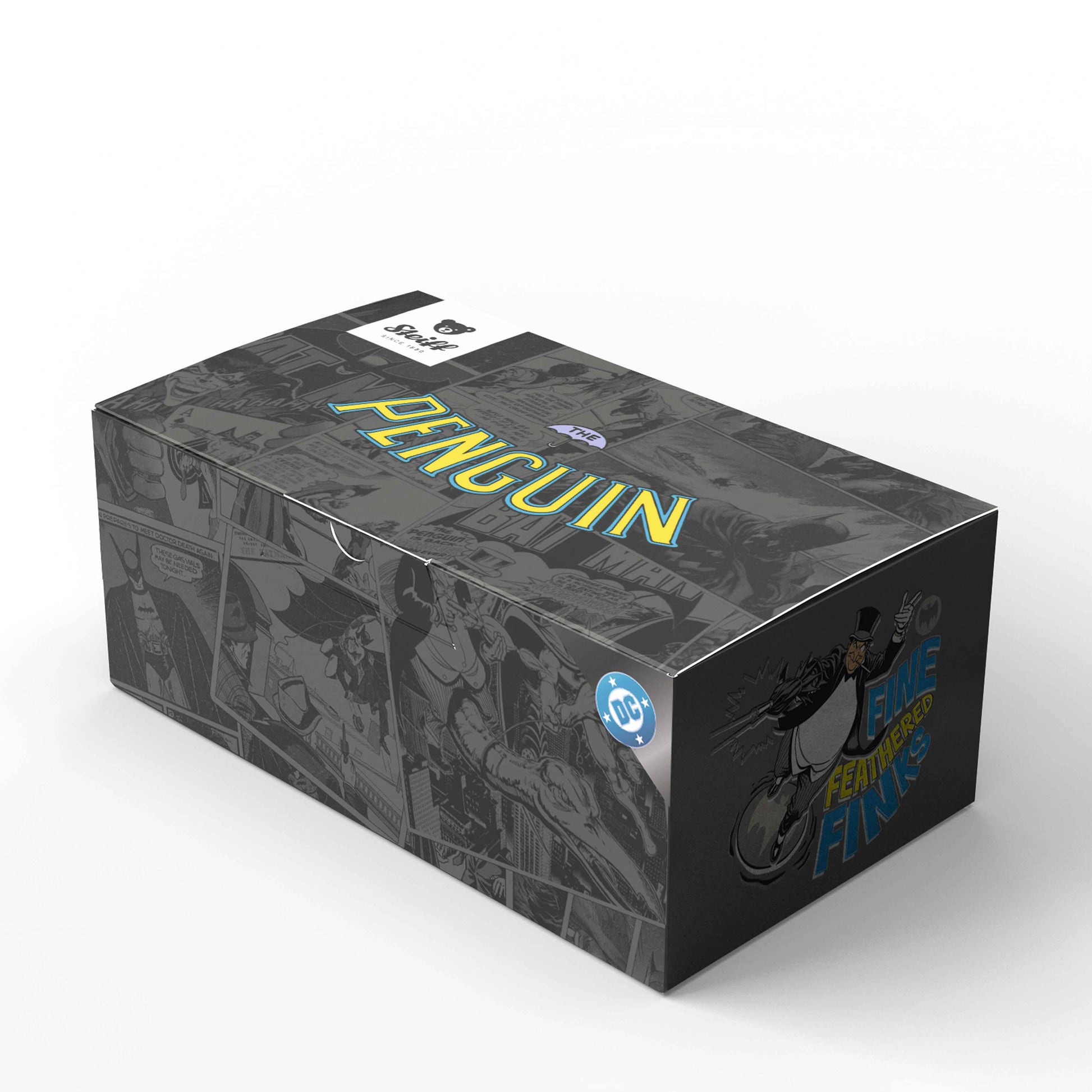 Steiff - 356360 Batman, der Pinguin Teddybär