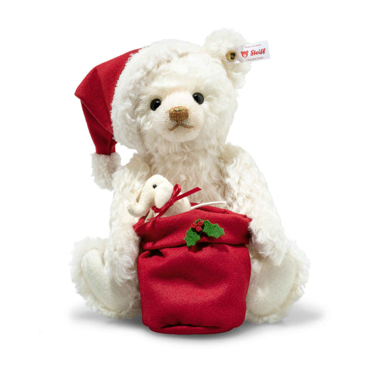 Steiff 005879 Santa Teddybär mit Licht 29 cm 