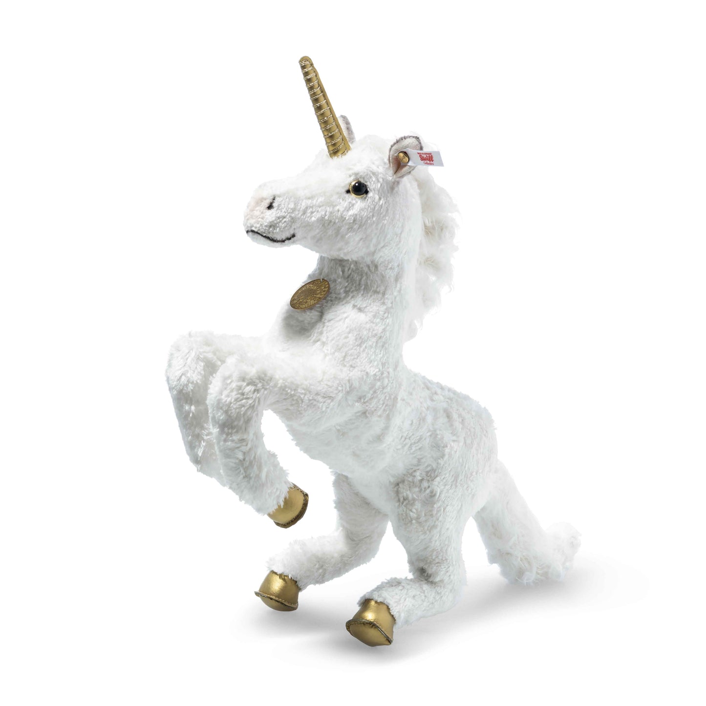 Steiff 007316 Teddies for tomorrow Soya Einhorn 30 cm aufwartend