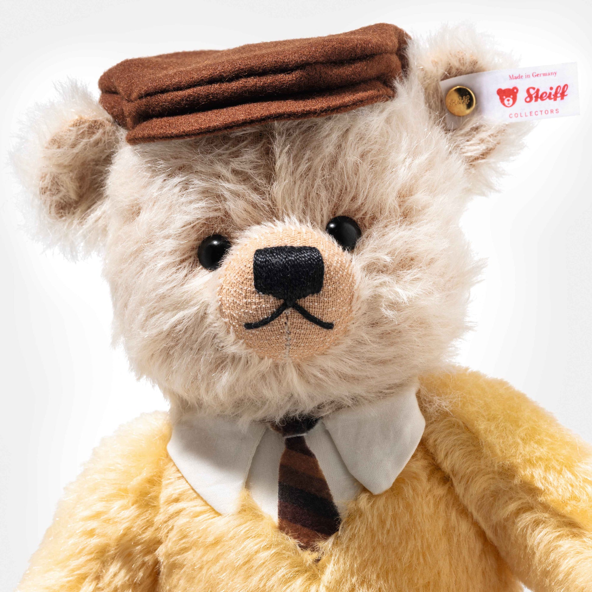 Steiff 007644 007 Auric Goldfinger Teddybär Bösewichte 