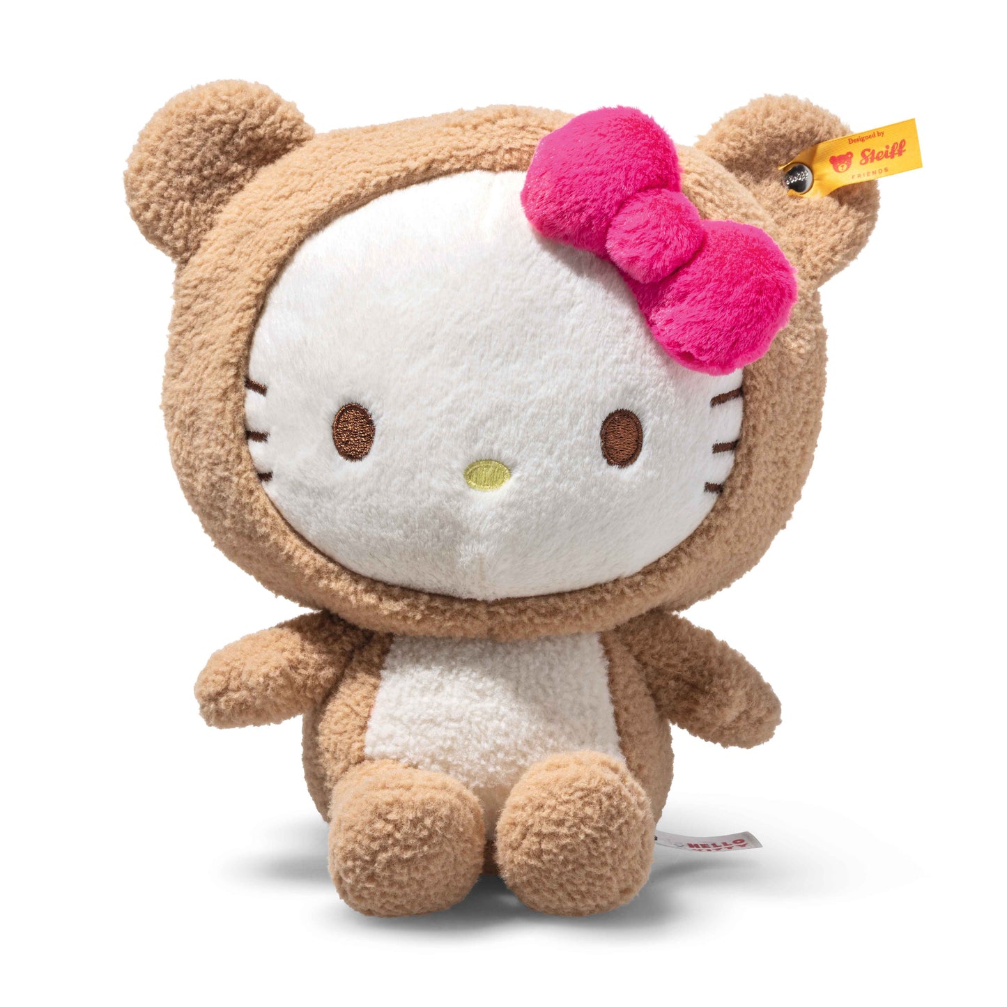 Steiff 024771 Hello Kitty im Teddybärenkostüm
