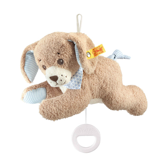 Steiff 239700 Gute-Nacht-Hund Spieluhr 22 cm