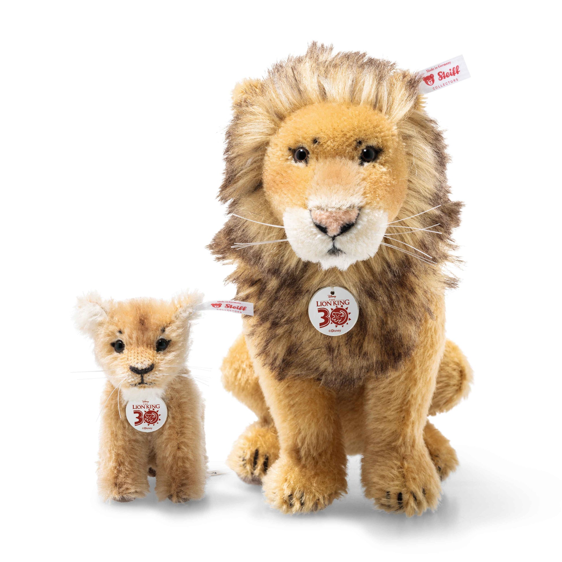 Steiff 356179 Disney Lion King Mufasa und Simba 30. Jubiläum