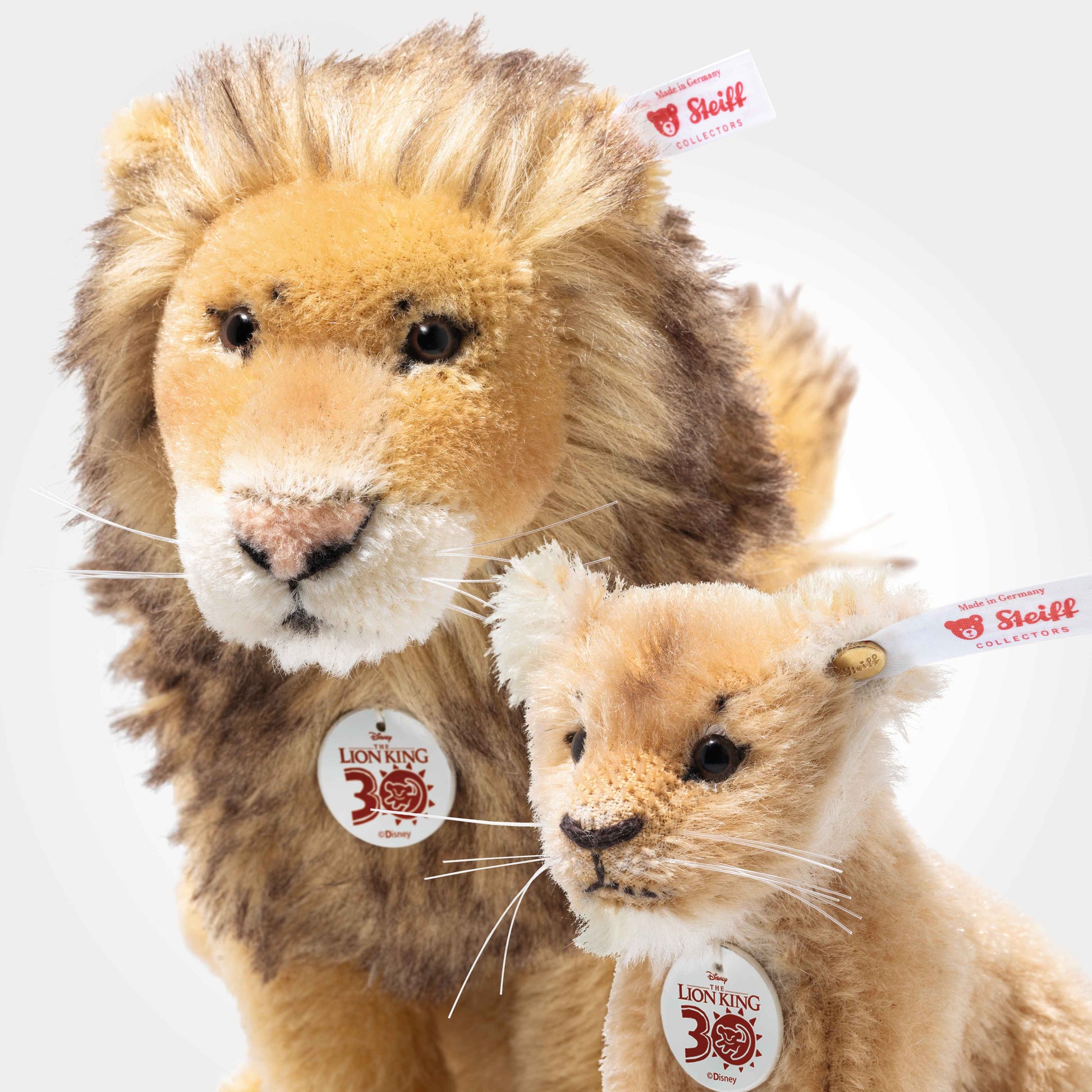 Steiff 356179 Disney Lion King Mufasa und Simba 30. Jubiläum