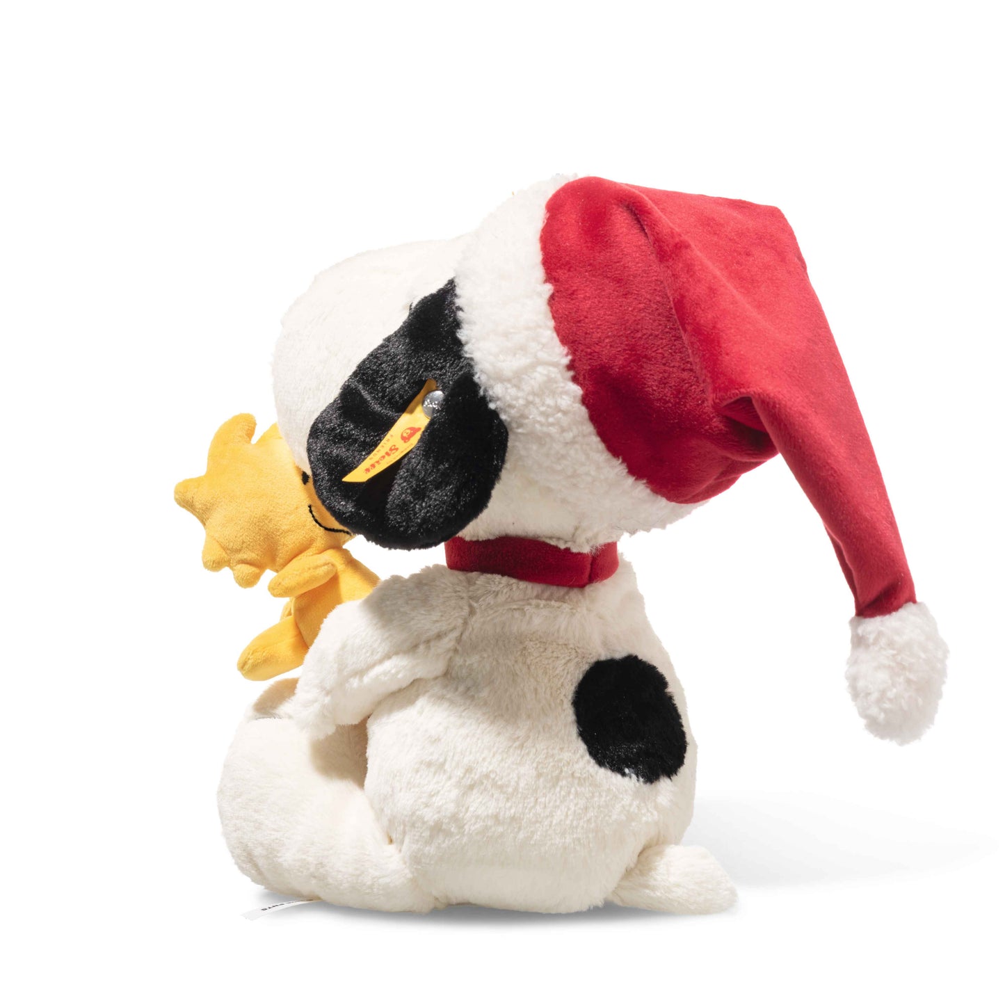 Steiff 684340 Snoopy mit Woodstock und Nikolausmütze Weihnachtsedition