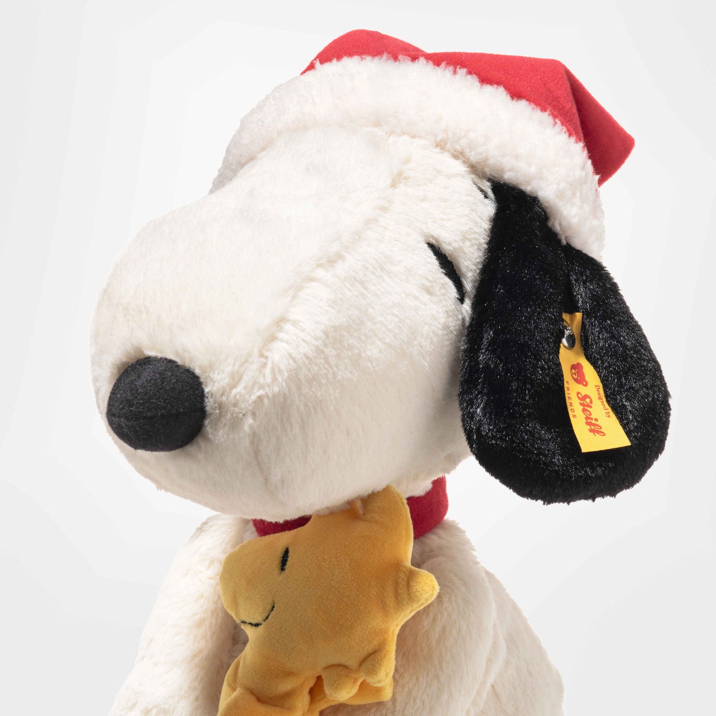 Steiff 684340 Snoopy mit Woodstock und Nikolausmütze Weihnachtsedition