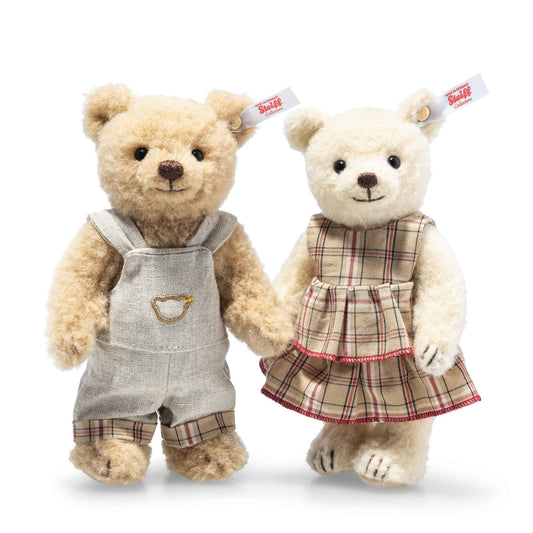 Steiff Teddybären Ben und Mila 007170 Geschwister Set 2022 16 cm