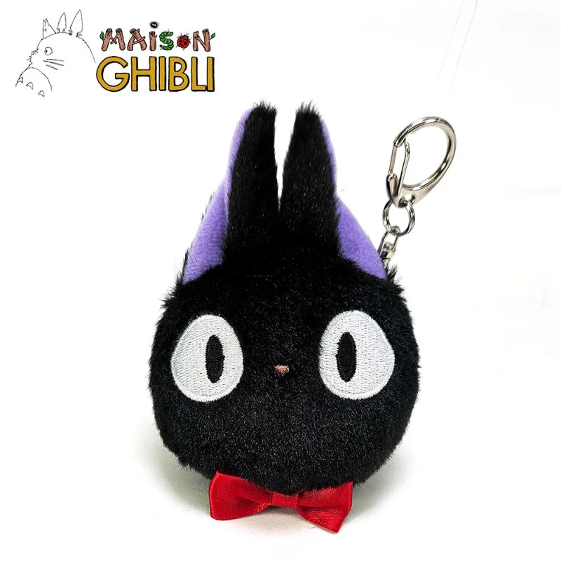 Studio Ghibli Jiji Geldbörse Plüschfigur 9 cm Kikis kleiner Lieferservice