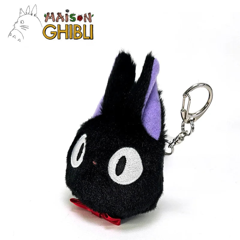 Studio Ghibli Jiji Geldbörse Plüschfigur 9 cm Kikis kleiner Lieferservice