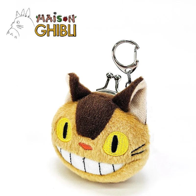Studio Ghibli Katzenbus Geldbörse 7 cm Plüschfigur Mein Nachbar Totoro