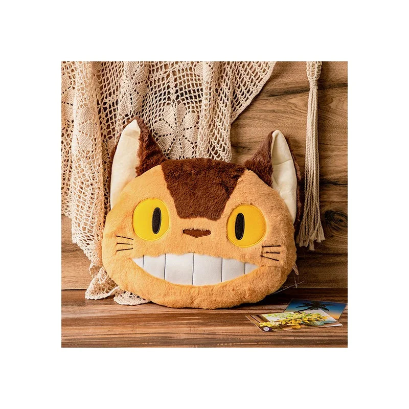 Studio Ghibli  Katzenbus Nakayoshi Kissen 38 cm Plüschfigur Mein Nachbar Totoro