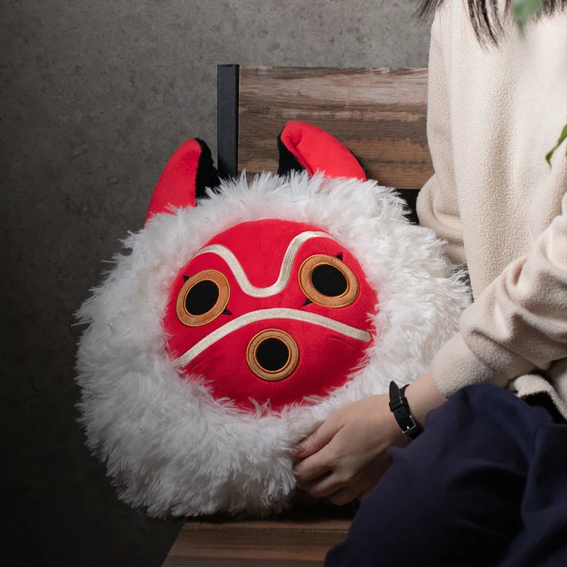 Studio Ghibli Maske Plüschfigur 35 cm San Prinzessin Mononoke