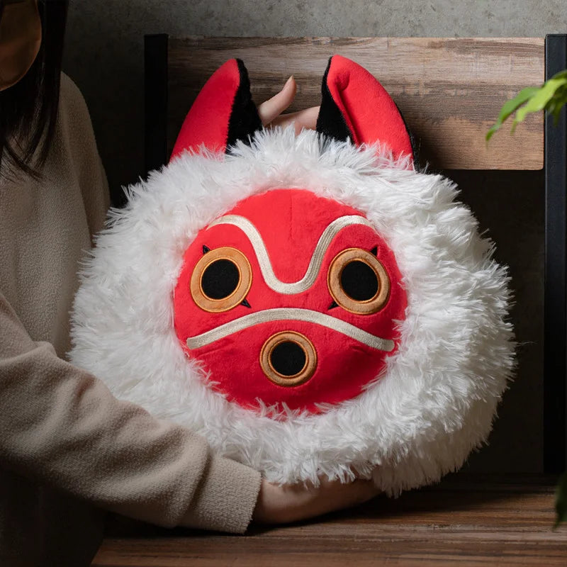 Studio Ghibli Maske Plüschfigur 35 cm San Prinzessin Mononoke