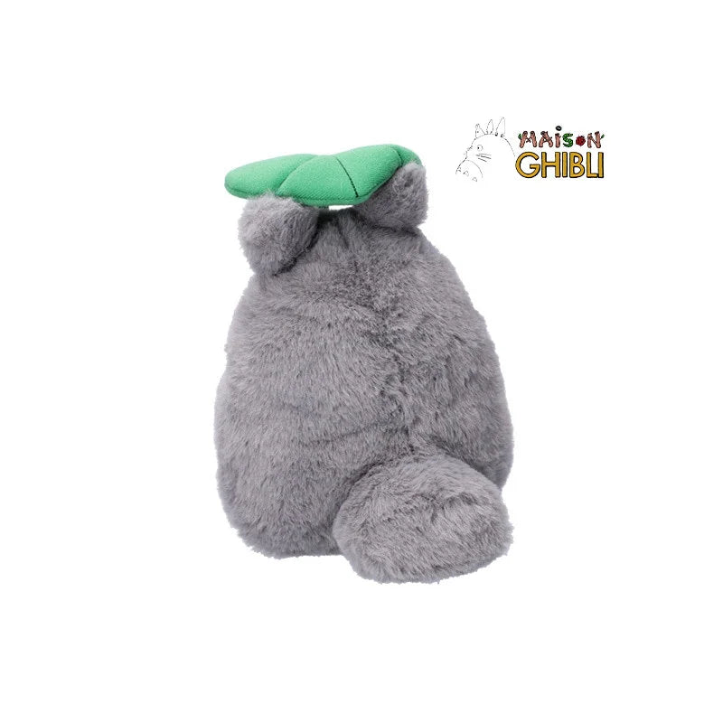 Studio Ghibli Totoro mit Blatt Plüschfigur 21 cm Mein Nachbar Totoro