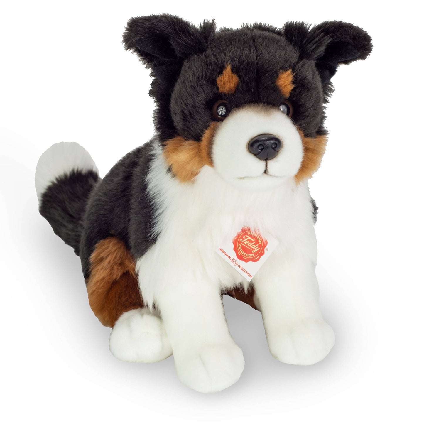 Tricolor Border Collie sitzend 30cm - Plüschtier - Stofftier