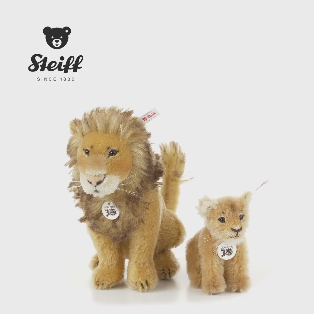 Steiff 356179 Disney Lion King Mufasa und Simba 30. Jubiläum