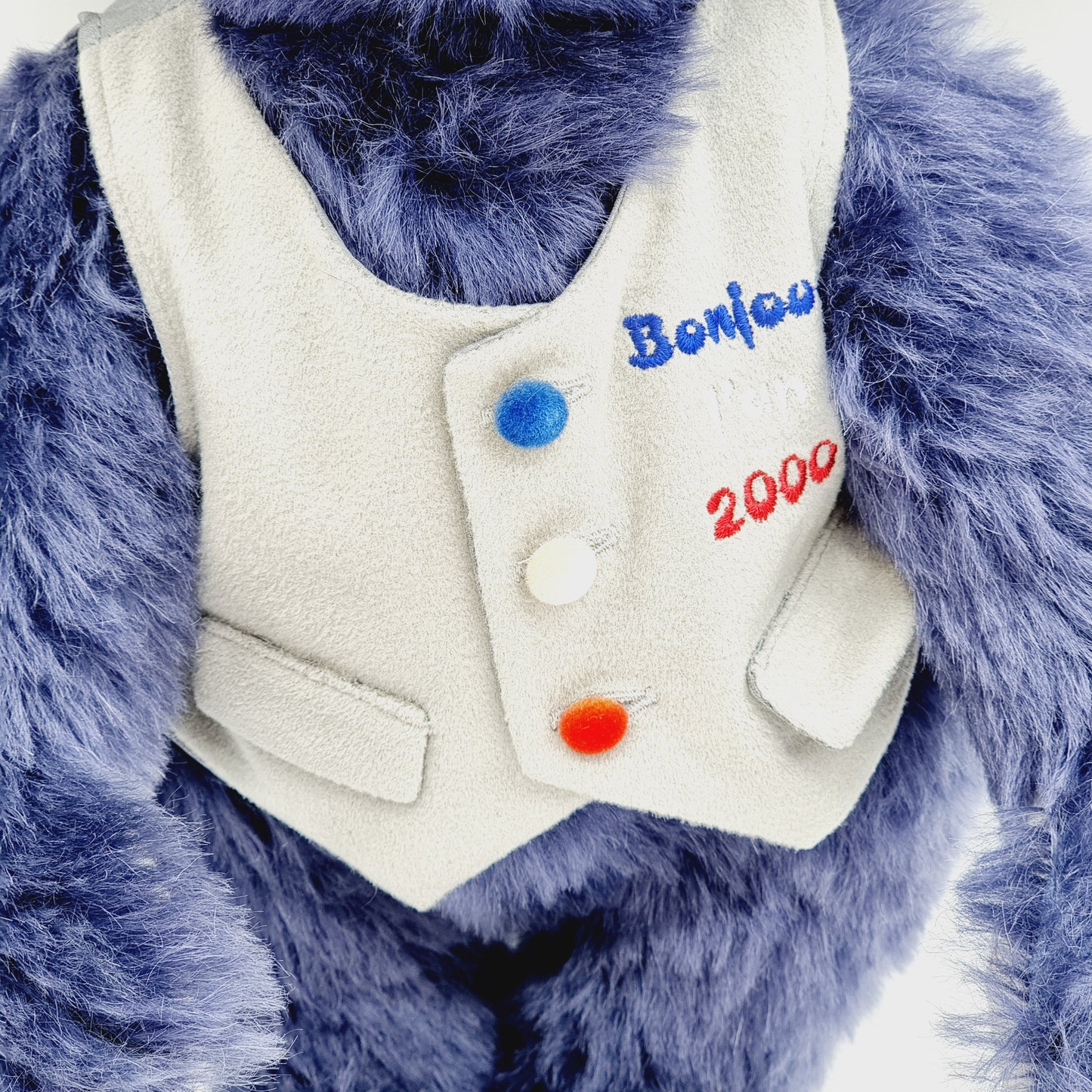Steiff Teddybär Ours Bonjour l' An 2000 658075 limitiert 1500 aus 1999 34cm