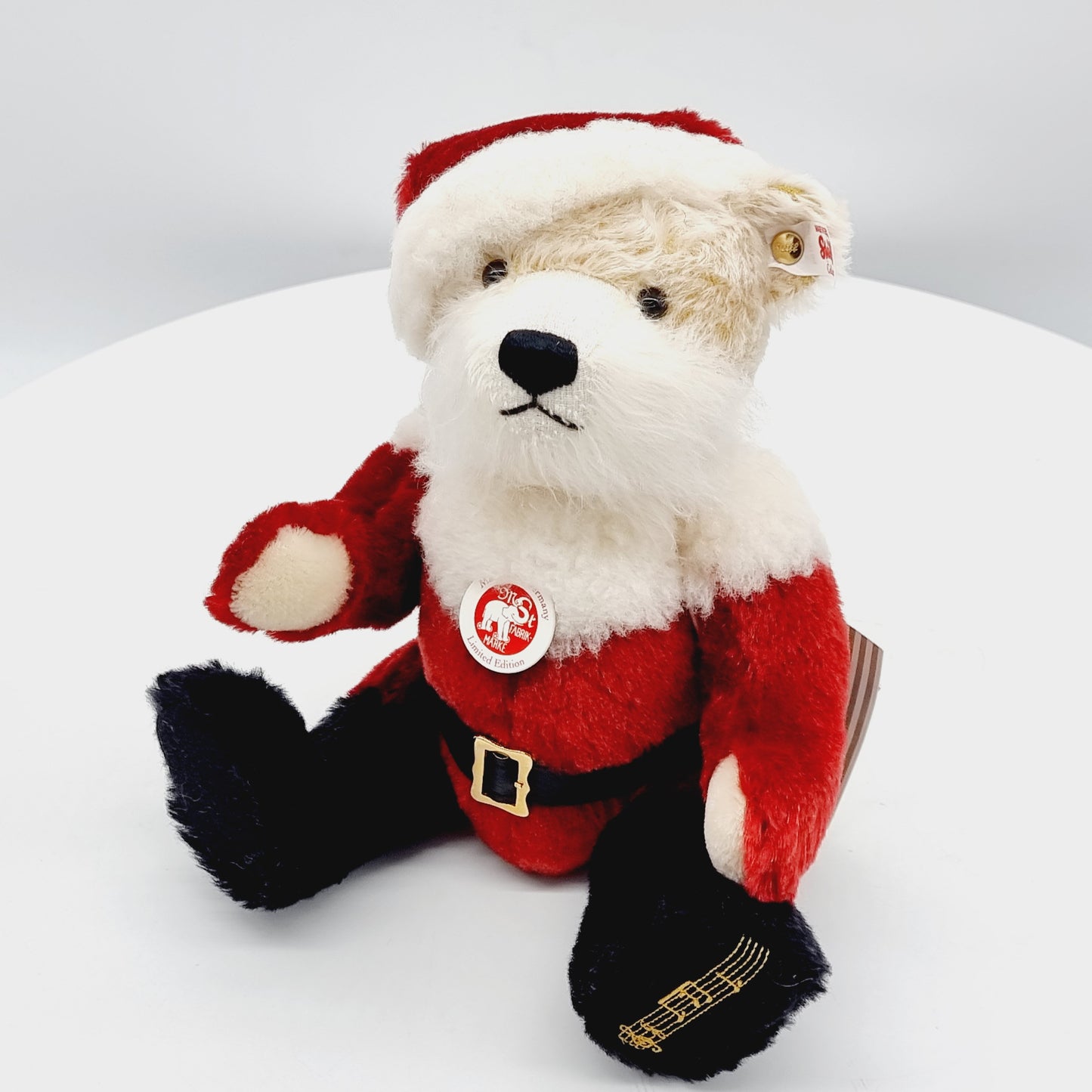 Nr. 12! Steiff 006029 Santa Weihnachtsteddybär 27 cm limitiert 1225 aus dem Steiff Archiv