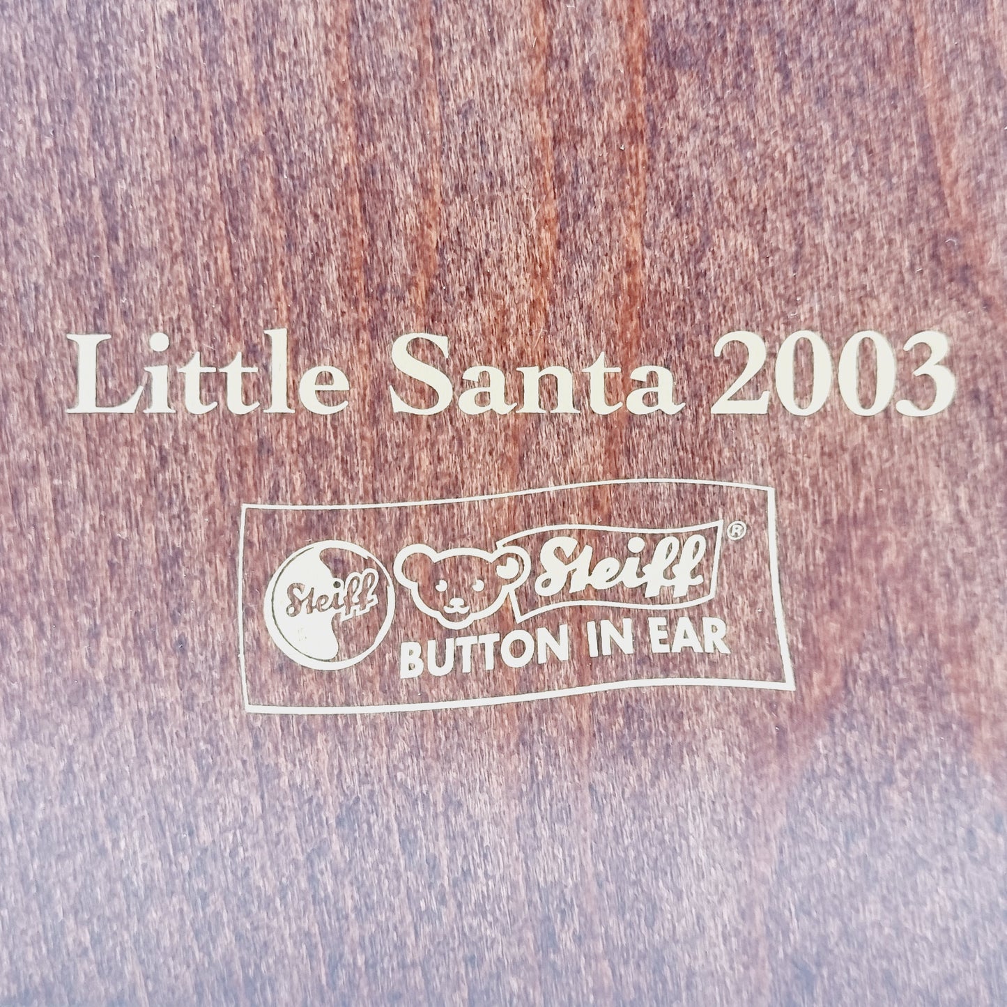 Nr. 12! Steiff 675843 Little Santa 2003 Teddybär