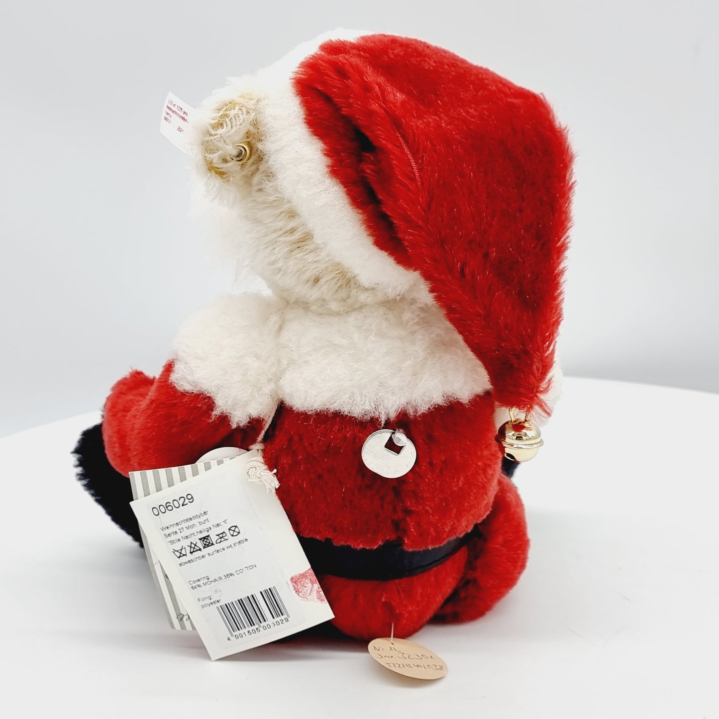 Nr. 12! Steiff 006029 Santa Weihnachtsteddybär 27 cm limitiert 1225 aus dem Steiff Archiv