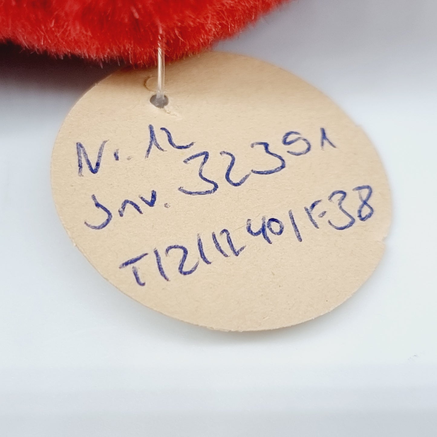 Nr. 12! Steiff 006029 Santa Weihnachtsteddybär 27 cm limitiert 1225 aus dem Steiff Archiv