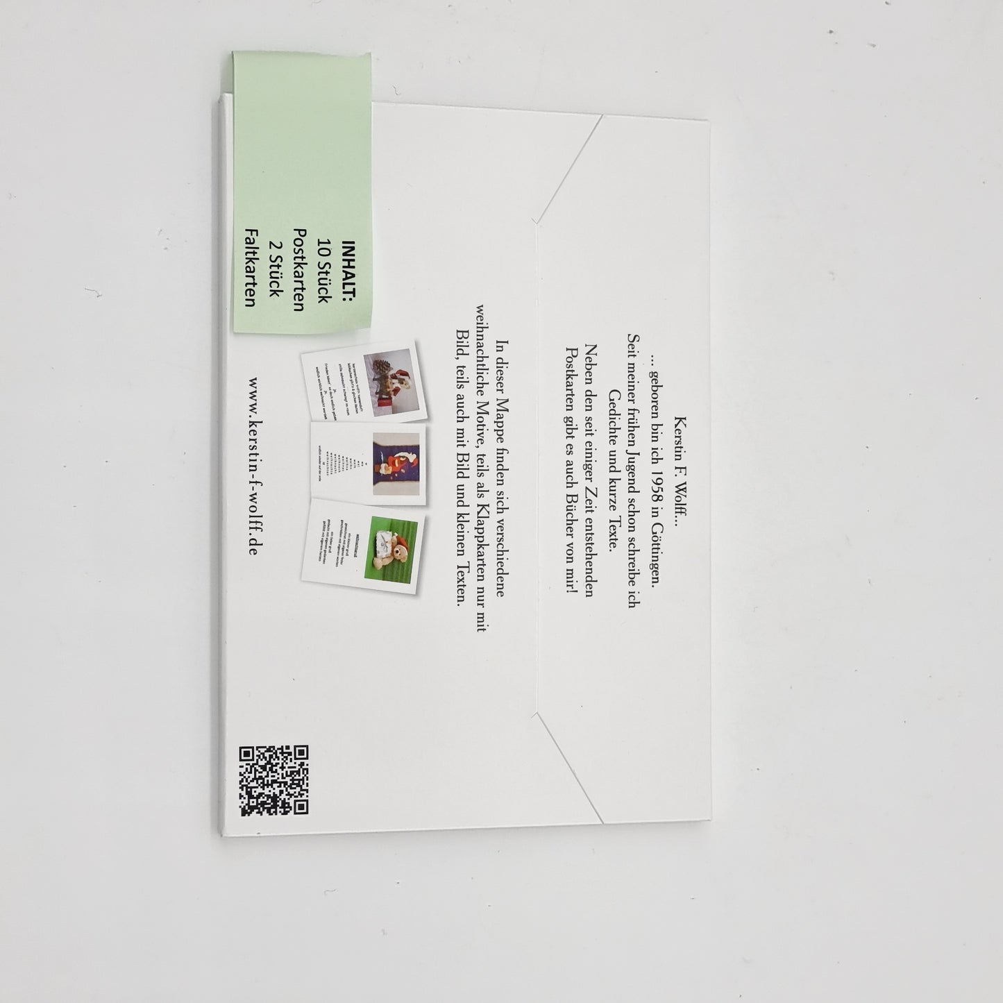 Weihnachtliche Kartengrüße - Freunde fürs Leben - 10 Postkarten und 2 Faltkarten - Kerstin F. Wolff