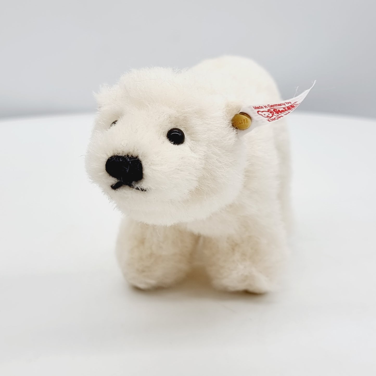 Nr. 12! Steiff 036019 Teddybär Matou Eskimo mit Eisbär 26 cm aus dem Steiff Archiv