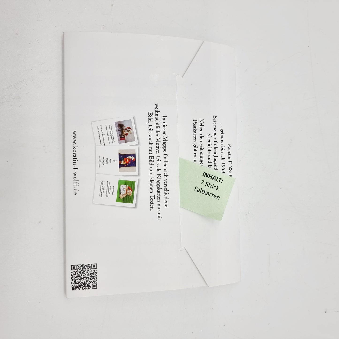 Weihnachtliche Kartengrüße - Freunde fürs Leben - 7 Faltkarten - Kerstin F. Wolff