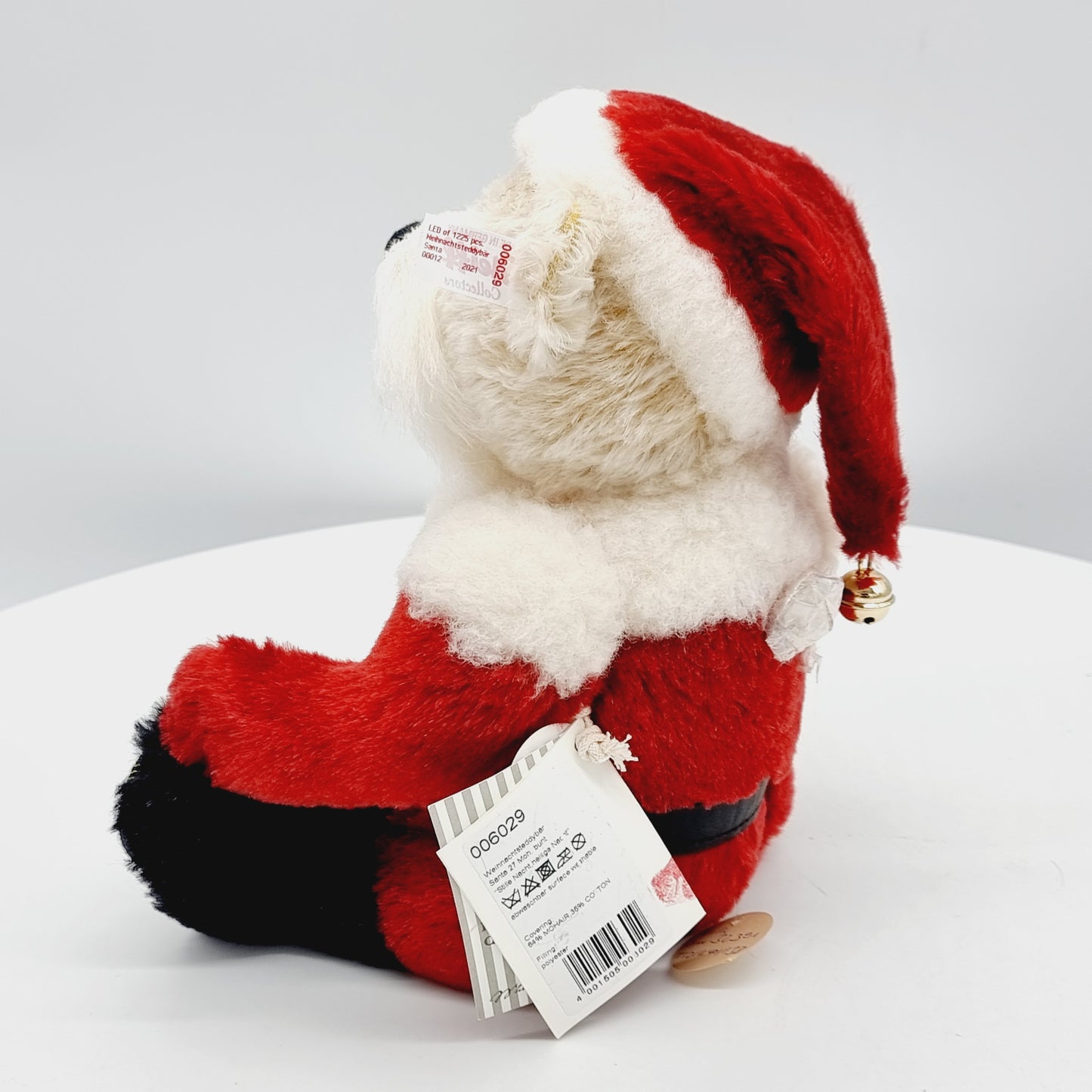 Nr. 12! Steiff 006029 Santa Weihnachtsteddybär 27 cm limitiert 1225 aus dem Steiff Archiv