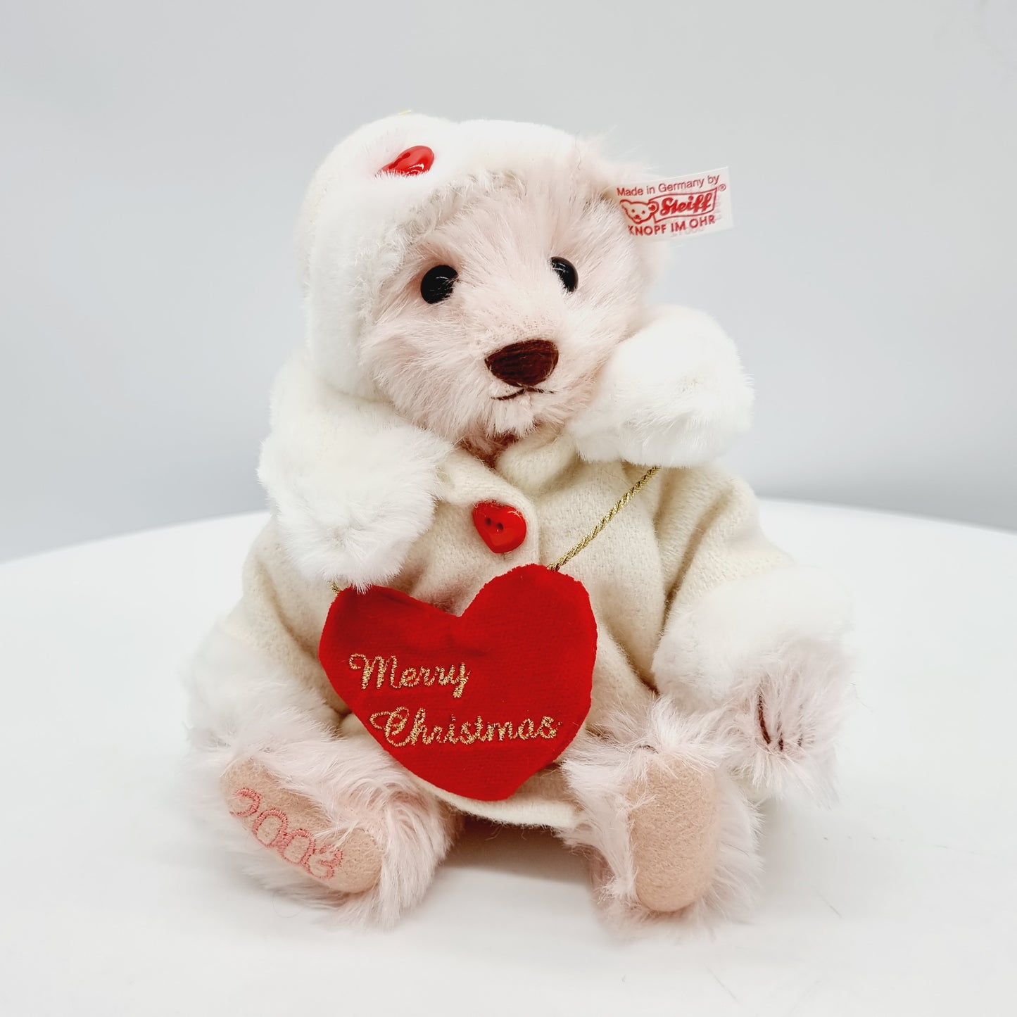 Nr. 12! Steiff 675843 Little Santa 2003 Teddybär