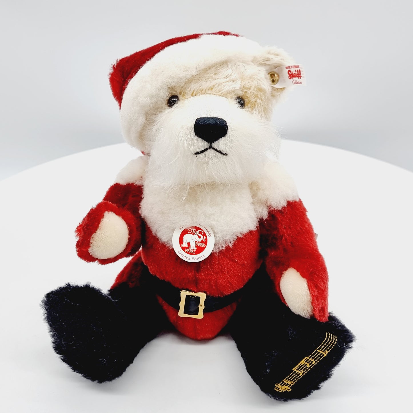 Nr. 12! Steiff 006029 Santa Weihnachtsteddybär 27 cm limitiert 1225 aus dem Steiff Archiv