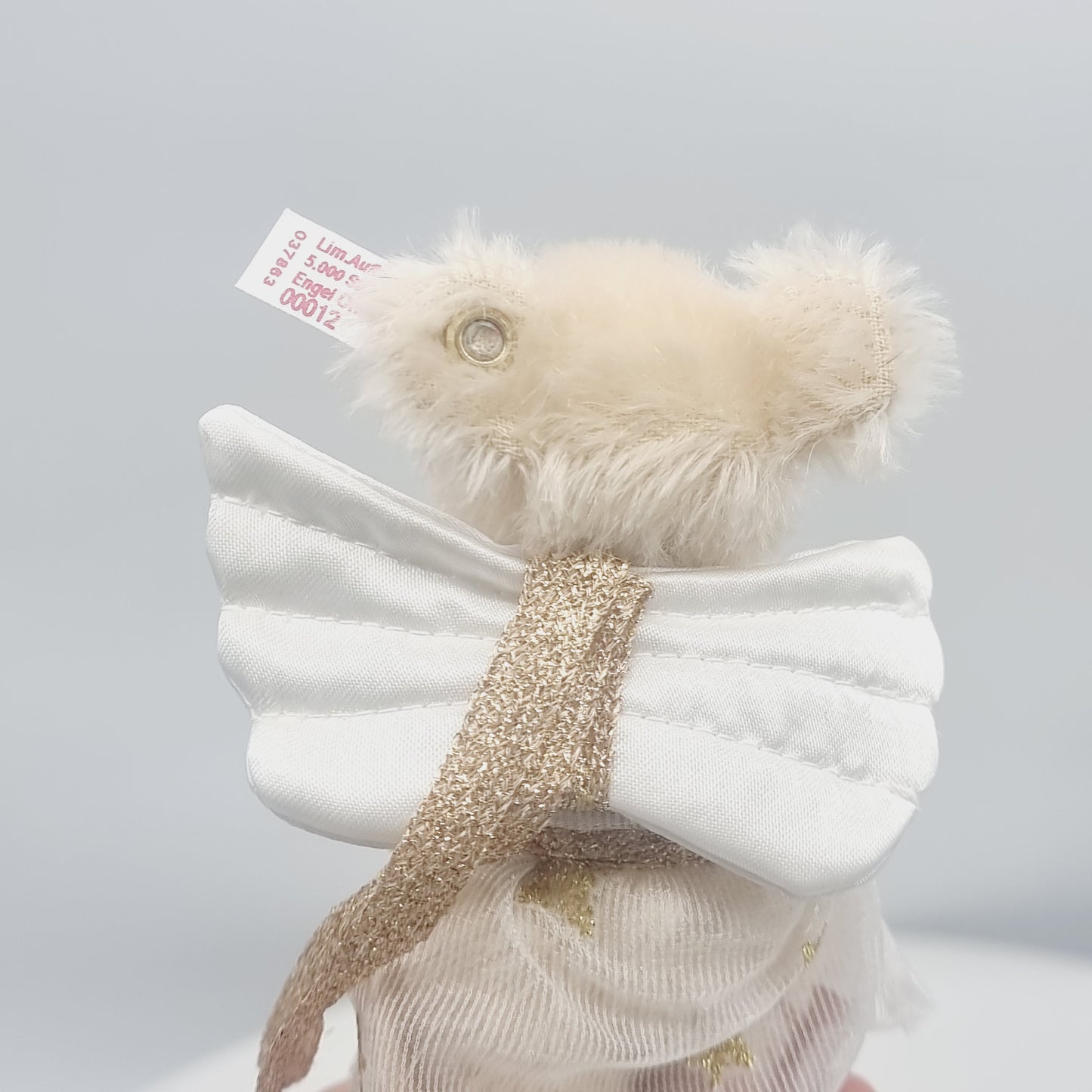 Nr. 12! Steiff 037863 Engel Ornament Teddybär 11 cm aus dem Steiff Archiv