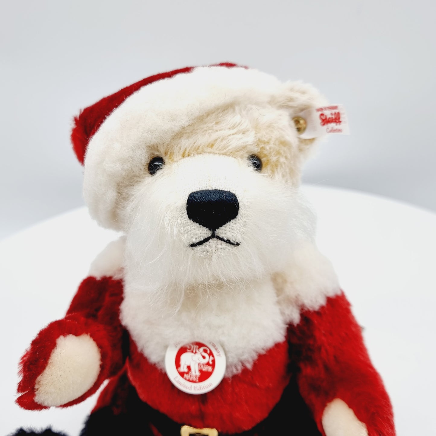 Nr. 12! Steiff 006029 Santa Weihnachtsteddybär 27 cm limitiert 1225 aus dem Steiff Archiv