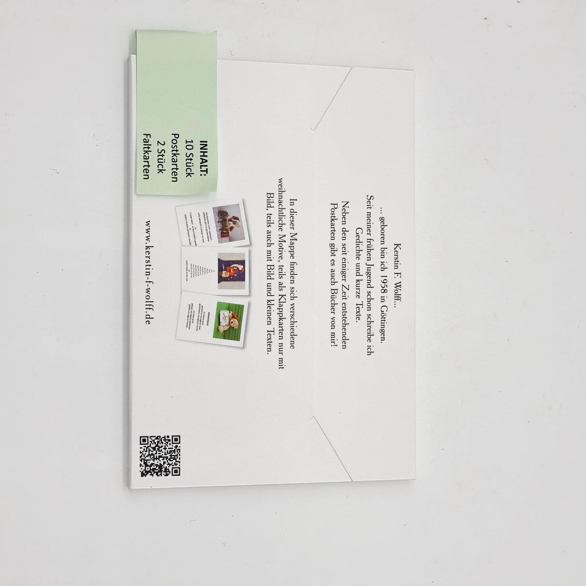 Weihnachtliche Kartengrüße - Freunde fürs Leben - 10 Postkarten und 2 Faltkarten - Kerstin F. Wolff