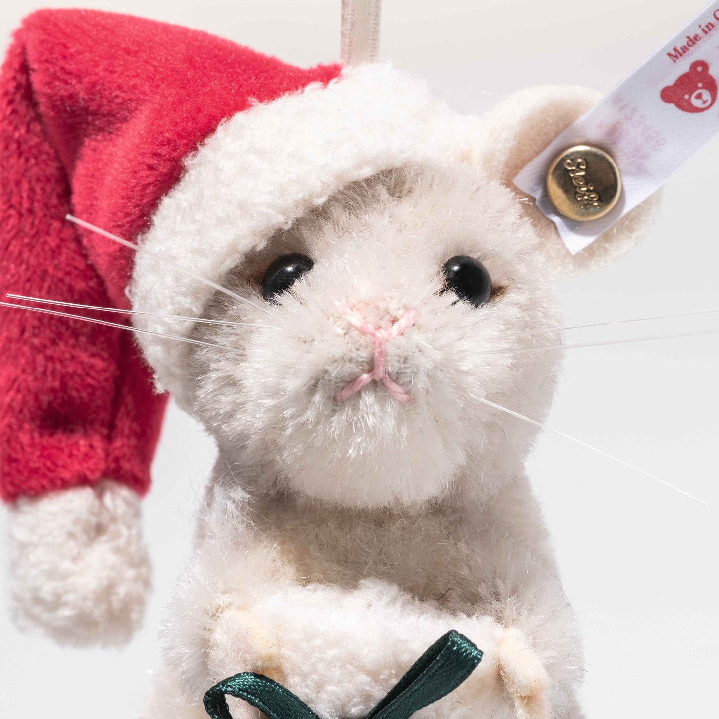 Steiff 005800 Weihnachtsmaus Ornament 8 cm