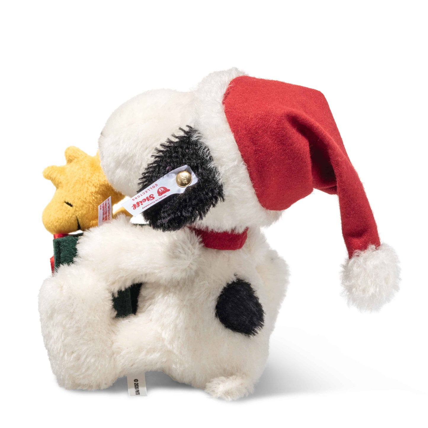 Steiff 356414 Snoopy mit Woodstock Weihnachtsedition