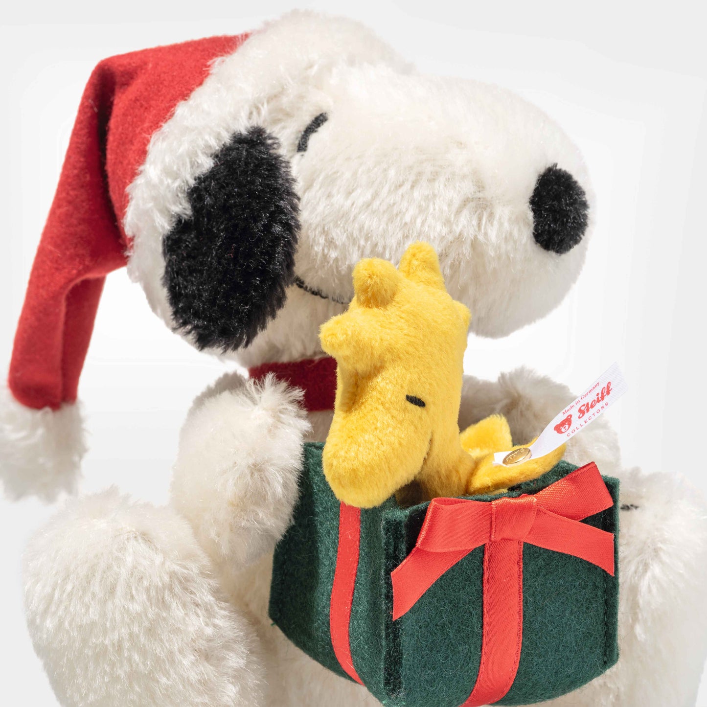 Steiff 356414 Snoopy mit Woodstock Weihnachtsedition