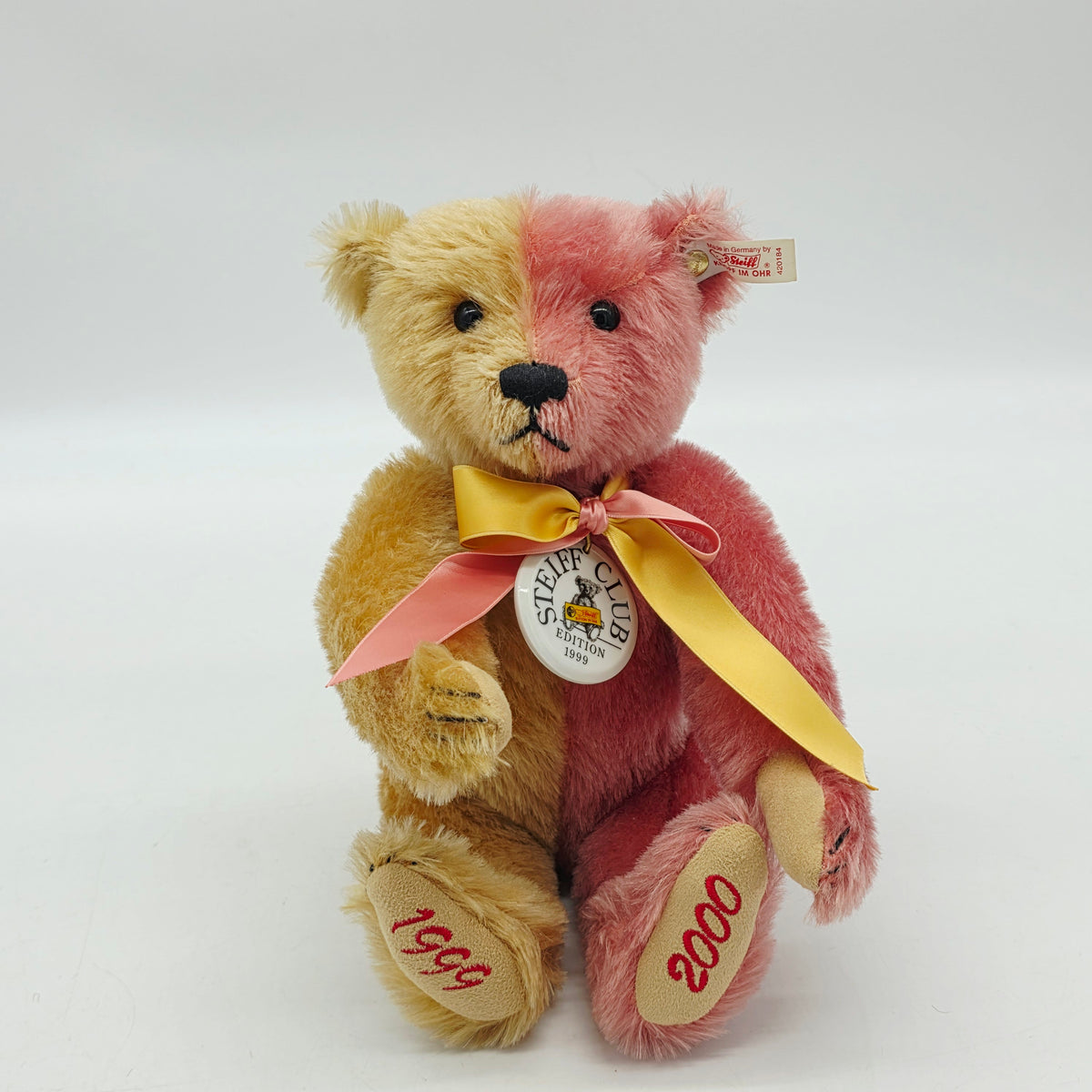 Steiff 420184 Jahrtausendwechsel 1999 Teddybär 32 cm