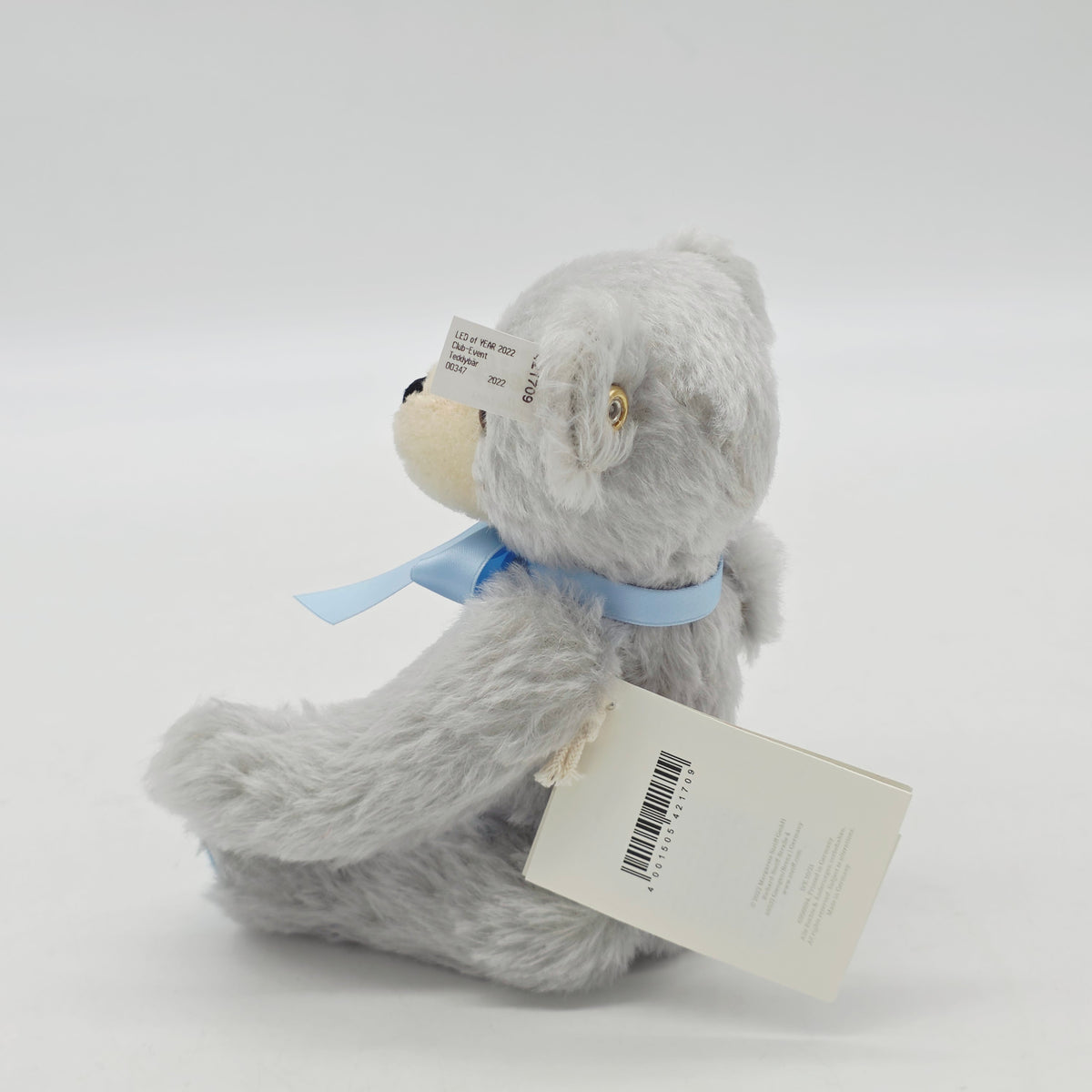 Steiff 421709 Teddybär Club Event 2022 eisblau 22 cm