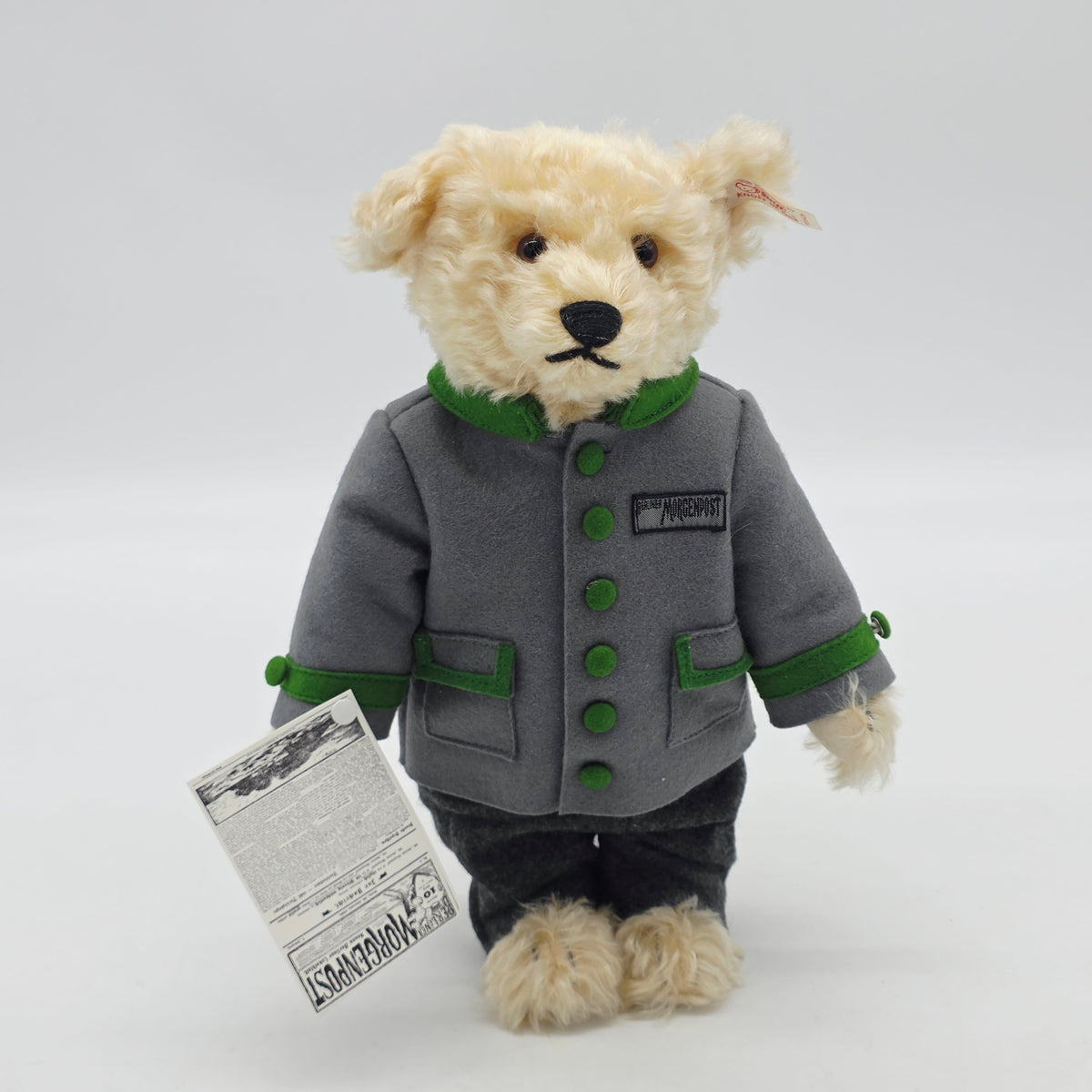 Steiff 655425 Berliner Morgenpost Teddybär
