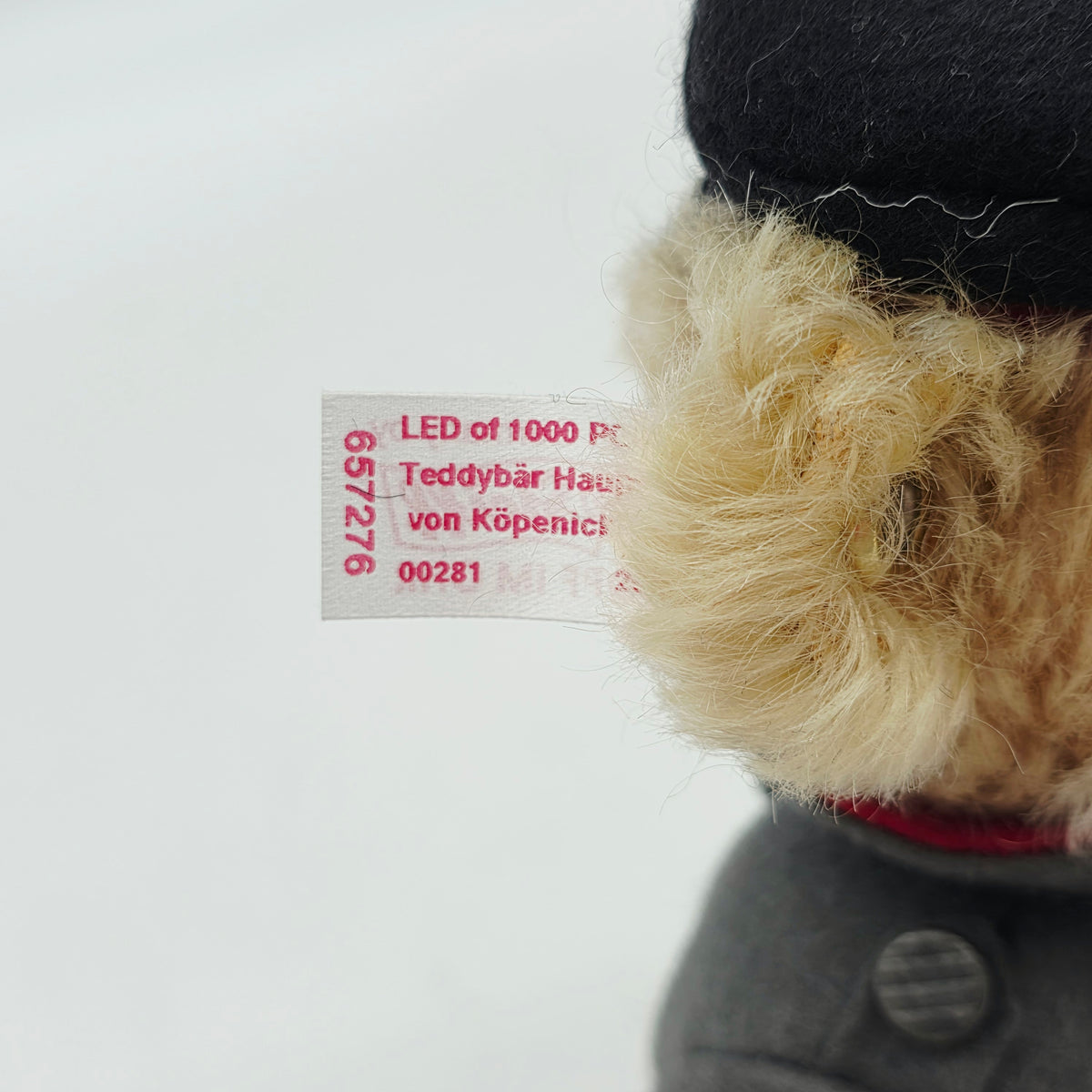 Steiff 657276 Teddybär Hauptmann von Köpenick 22 cm