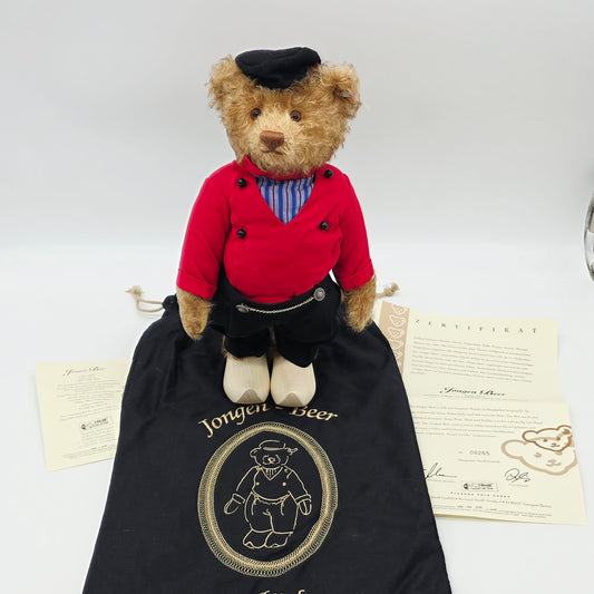Steiff 662072 Jongen Beer Teddybär Holland 34 cm Jahr 2005 limitiert