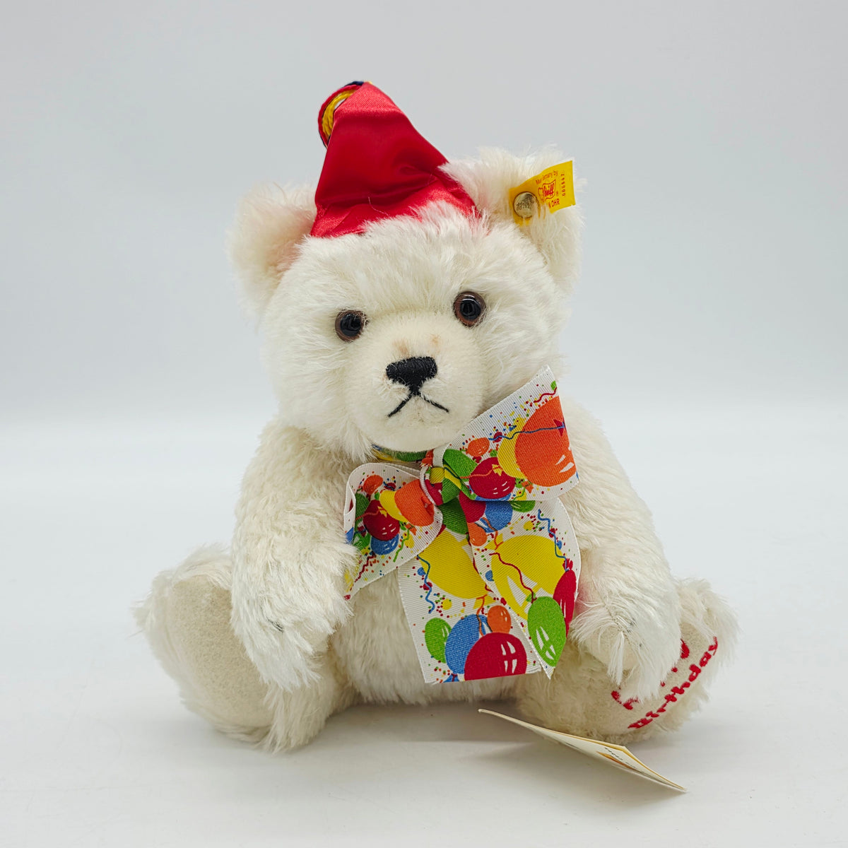 Steiff 665547 Happy Birthday Teddybär 25 cm Mohair